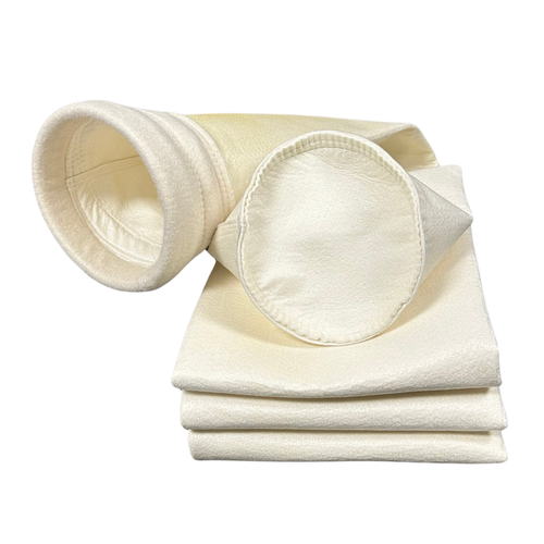 Top Load Baghouse Filter, Singed Aramid, Snap Band, 57/8 in dia, 100